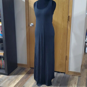 Vince soft maxi sleeveless jersey knit dress